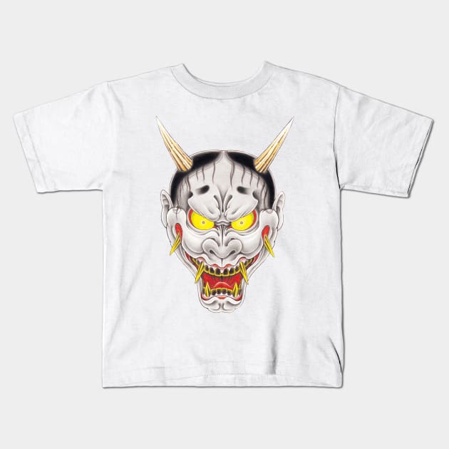 Goro Majima Hanya tattoo Yakuza Kids T-Shirt by thehollowpoint